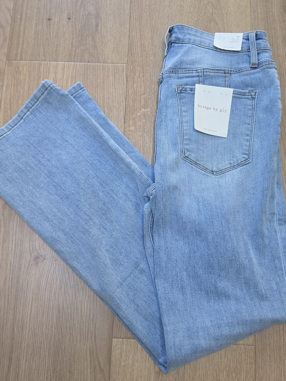 NWT Bridge by GLY bootcut Light Blue Women's Jeans, size 10